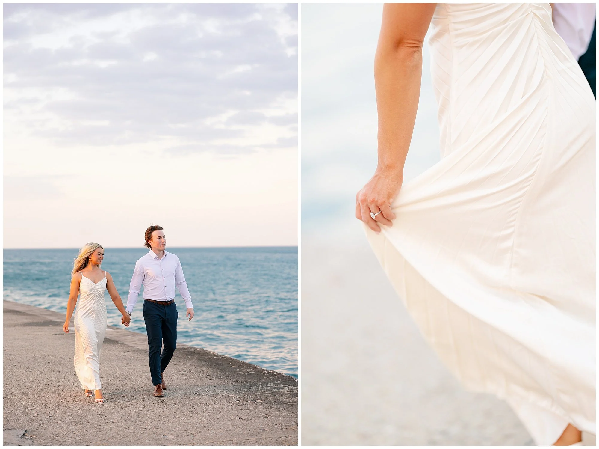  engagement photos at north ave beach  