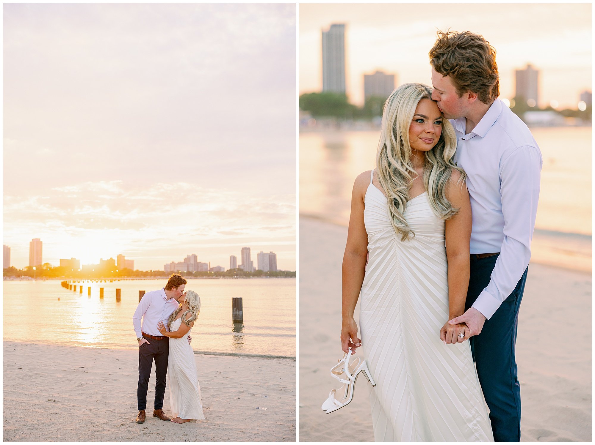  engagement photos at north ave beach  