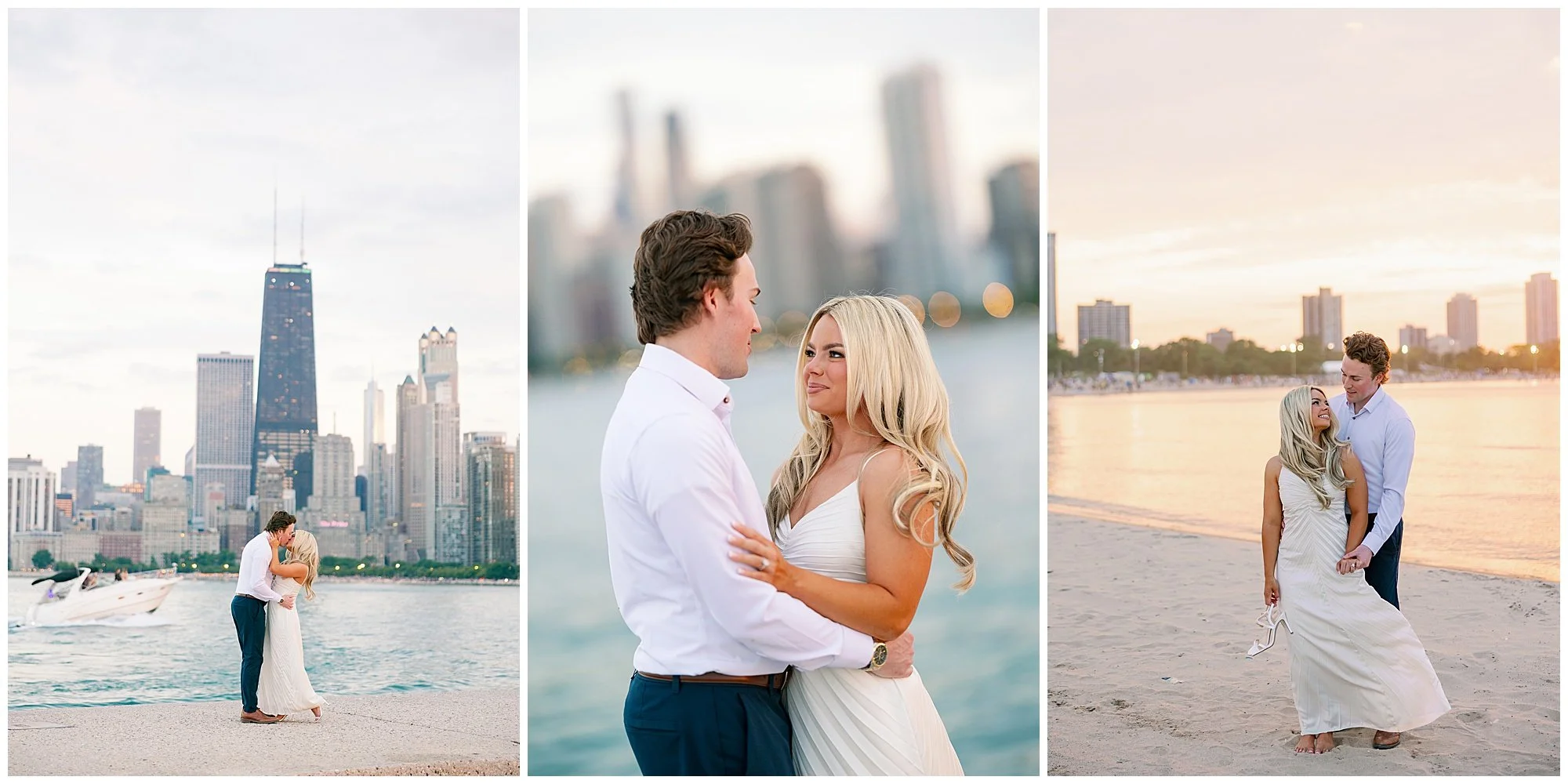  engagement photos at north ave beach  