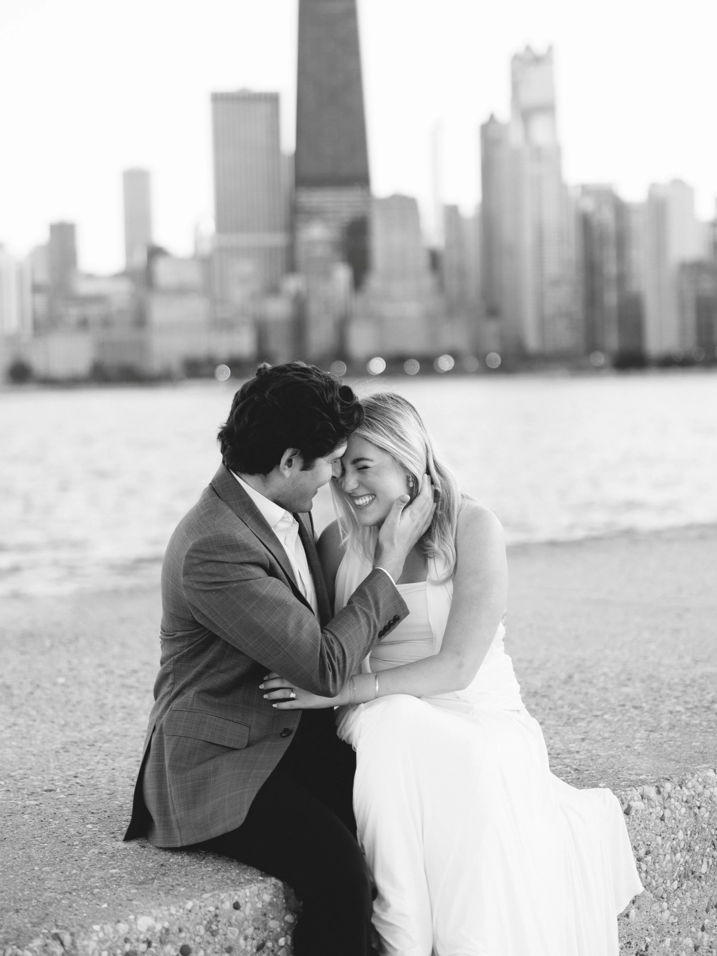 Recently delivered 💌
.
.
.
.
.
North avenue beach engagement photos