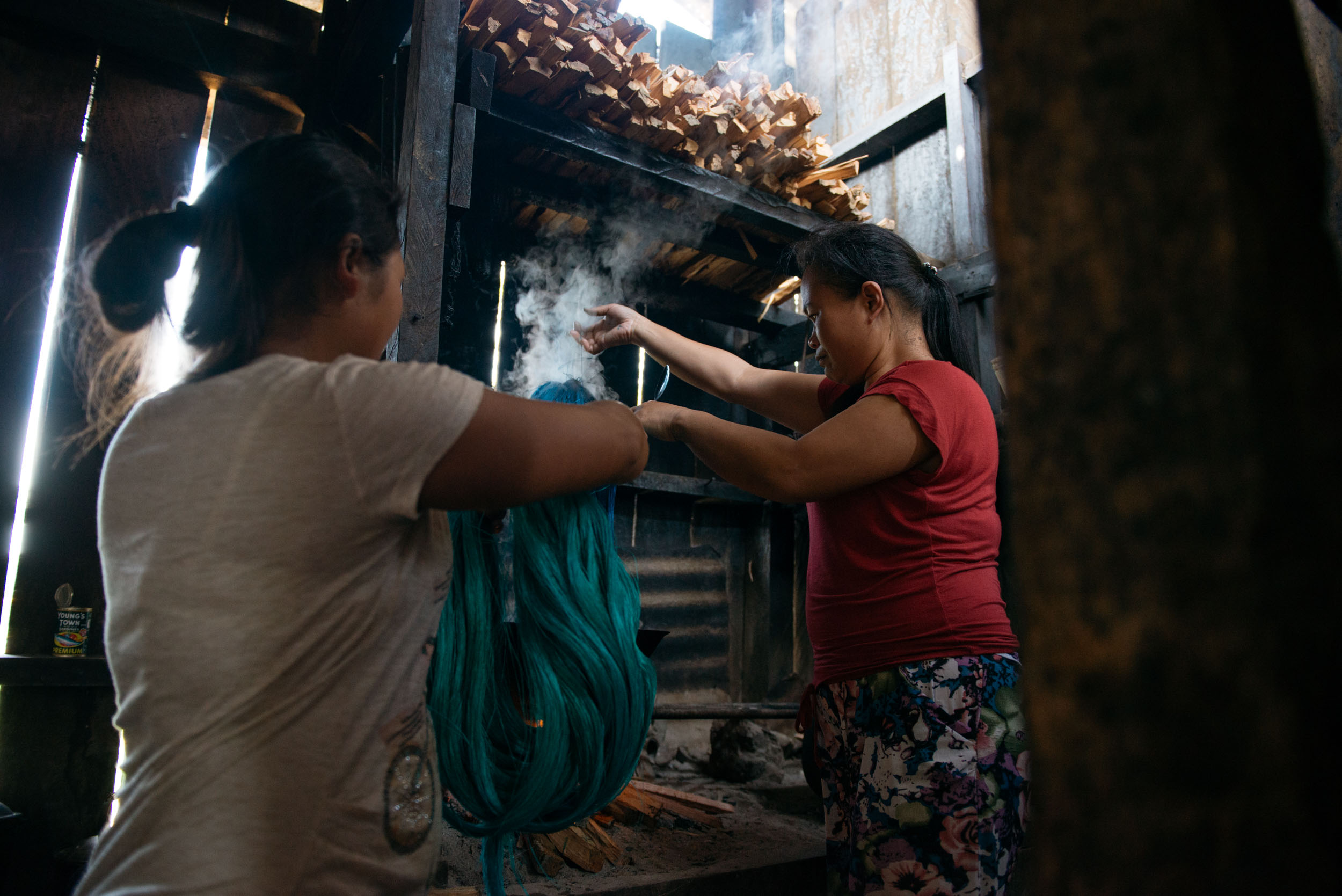  The Higaonons’ of Barangay Manalog still practice the traditional process of Hinabol weaving except for one, dyeing. From natural dyes which came fresh from the Lumads’ ancestral lands, turmeric for yellow,&nbsp; tungog&nbsp; branch for red,&nbsp; b