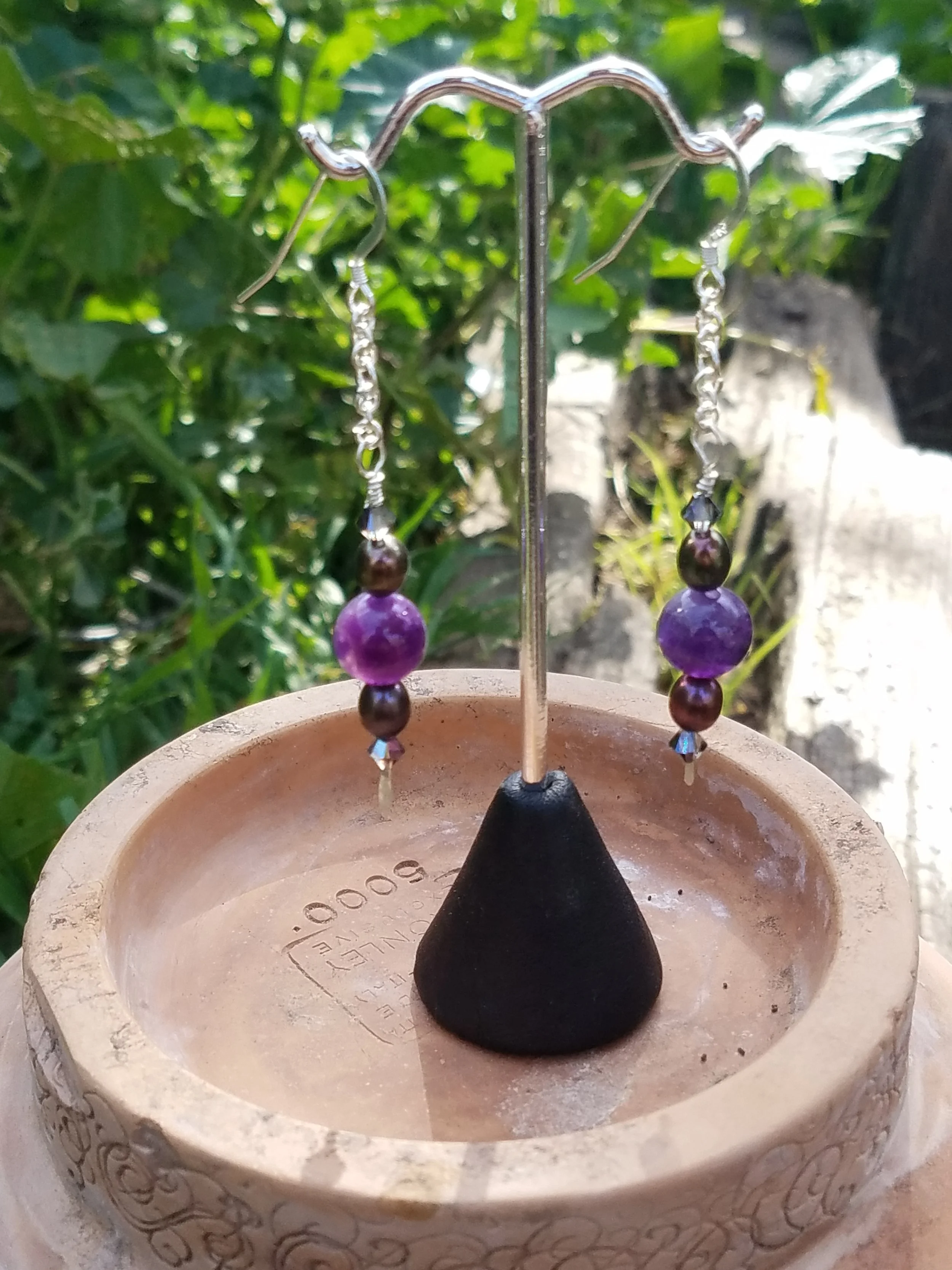 Amethyst and Freshwater Pearls