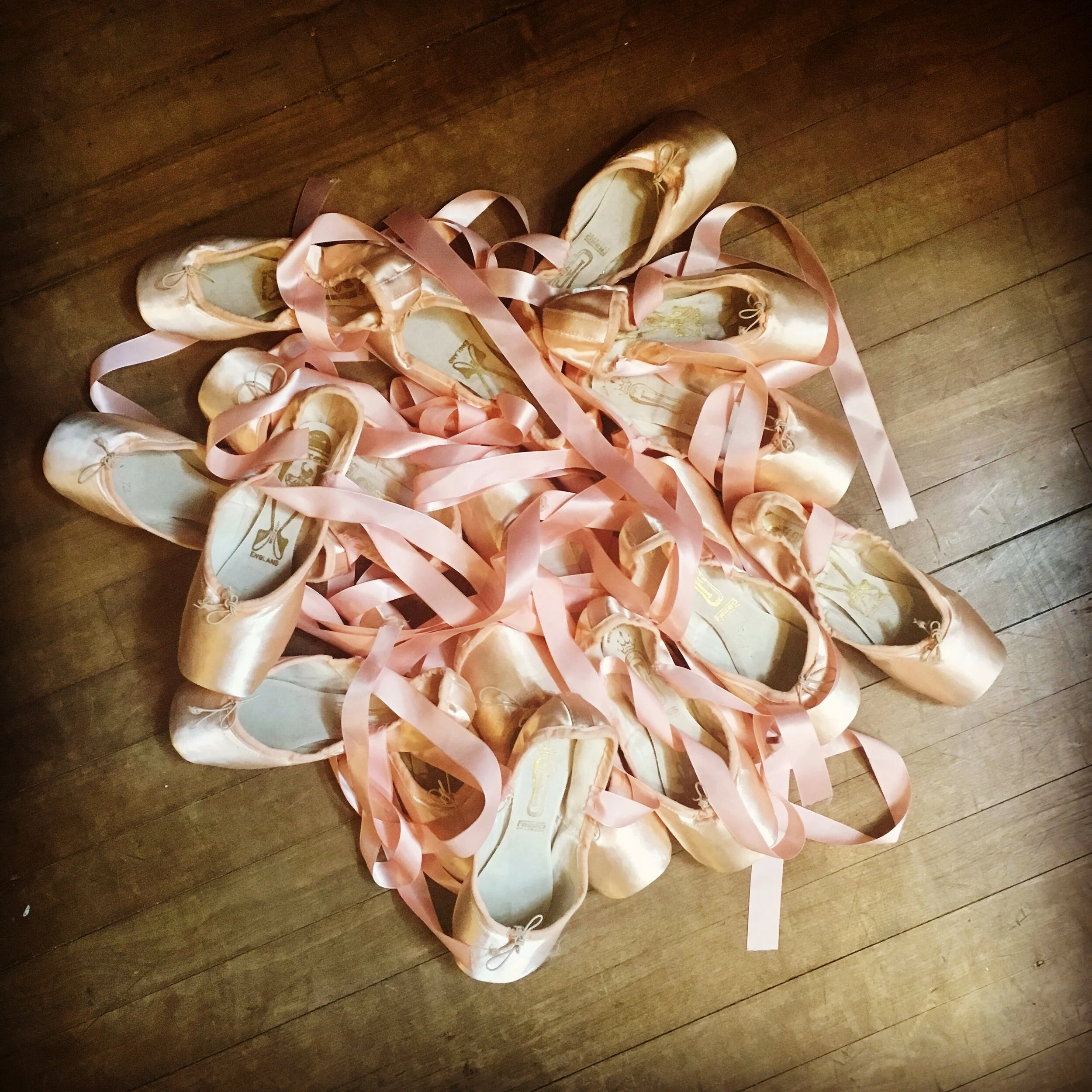 ballet shoe pointe