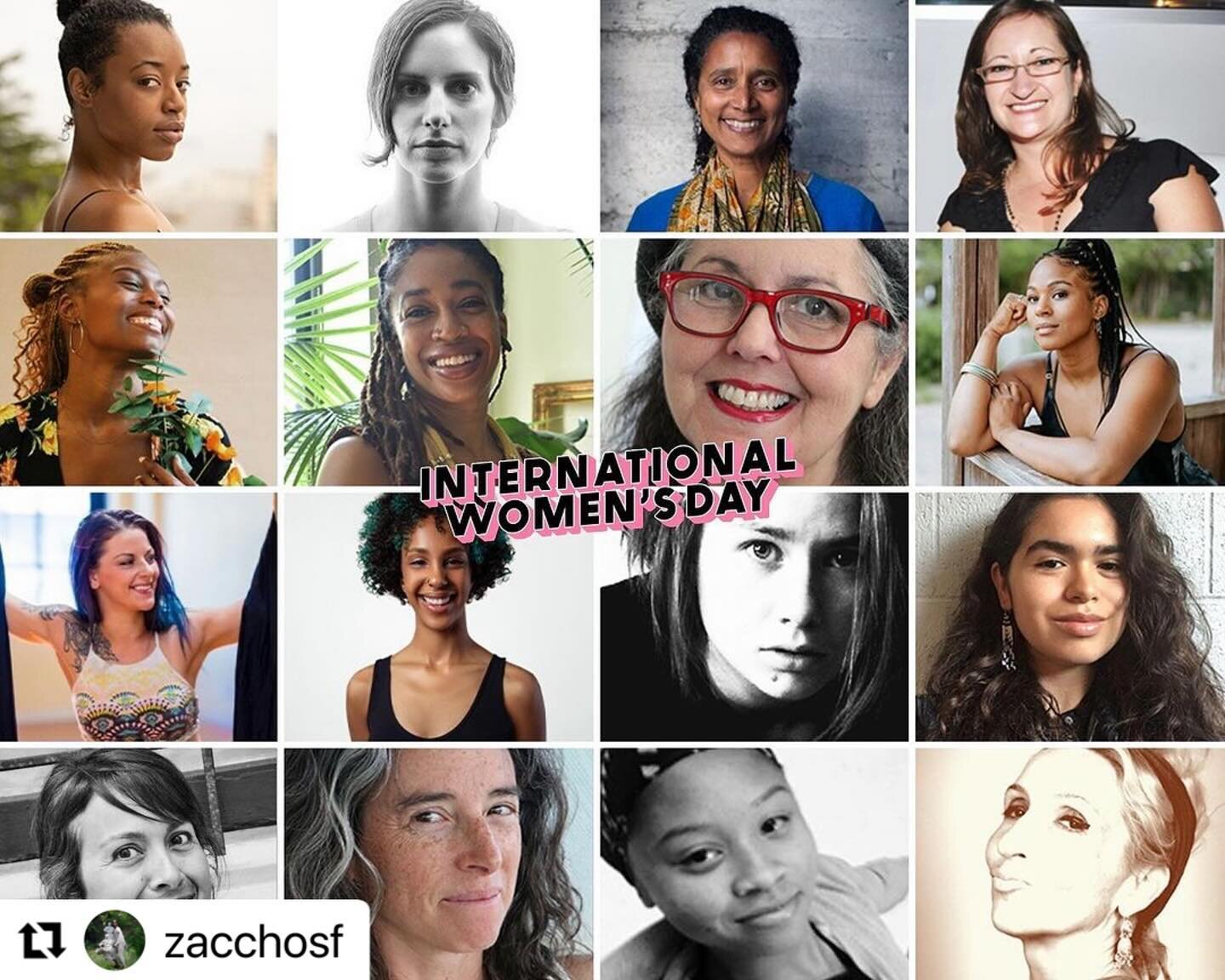 #BayAreaWomenInDance #WomensHistoryMonth

#Repost @zacchosf 
・・・
In honor of International Women&rsquo;s Day, we celebrate the women of Zaccho who positively impact our local communities and beyond.

To all women: Your strength and creativity shapes 