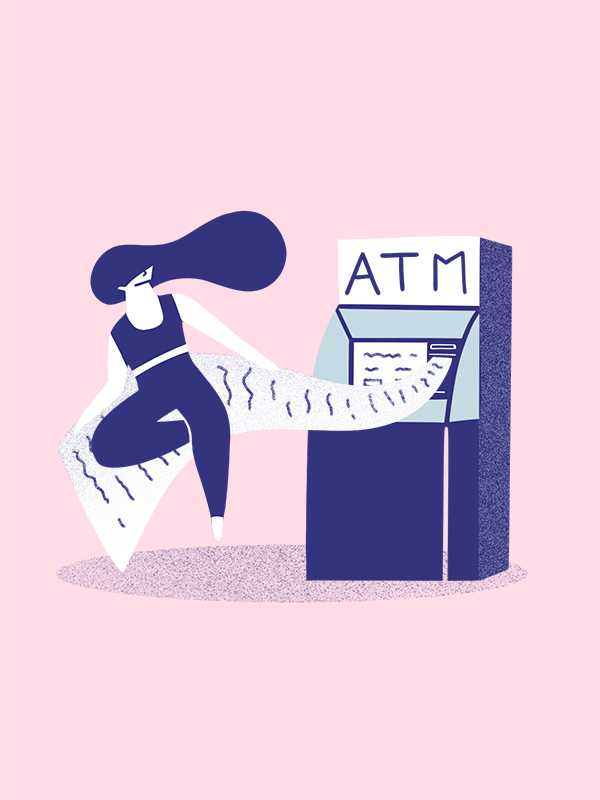 Tip #67 Say no to ATM receipts
