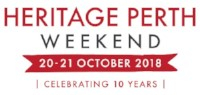 Heritage Perth Weekend 2018, 20-21 October