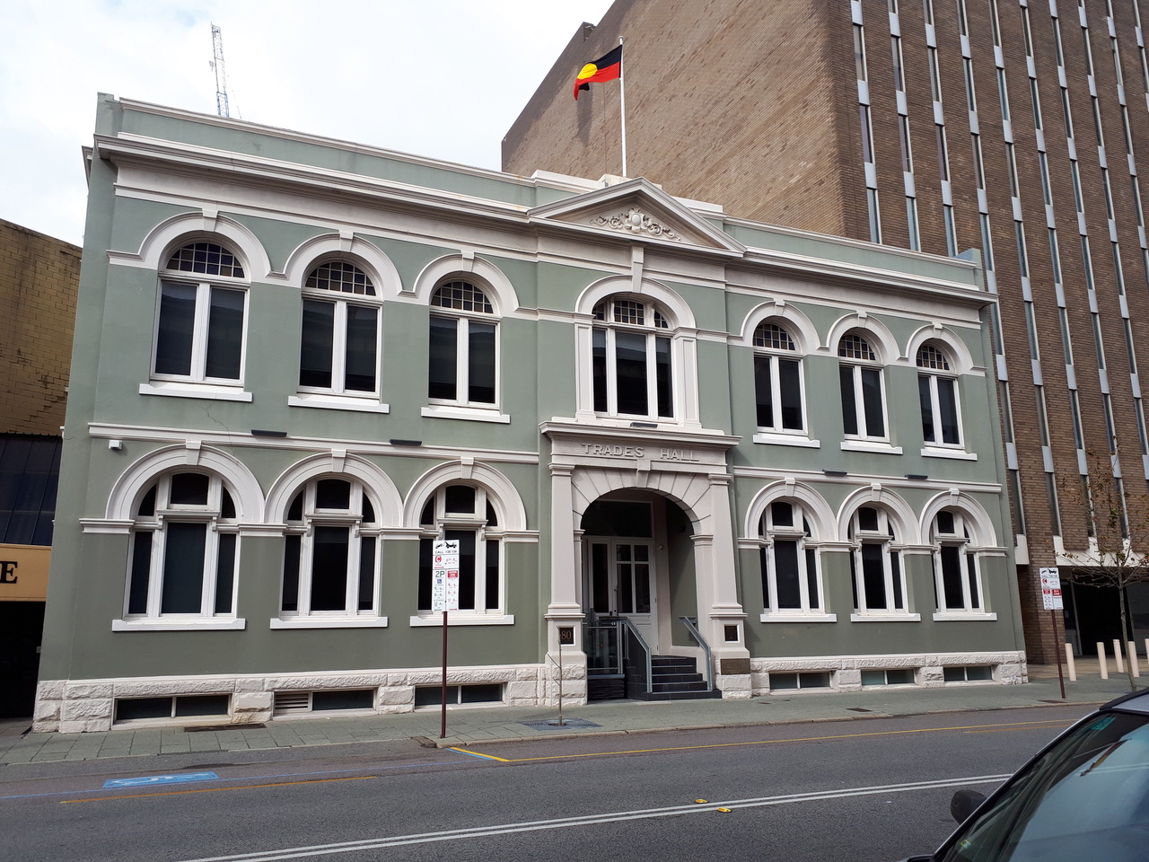 Perth Trades Hall building (now CFMEU Offices) - 80 Beaufort Street, Perth, WA