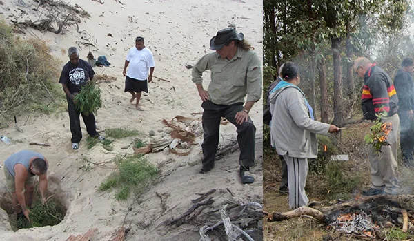 Stabilization of in situ sites and smoking ceremonies - DPLH