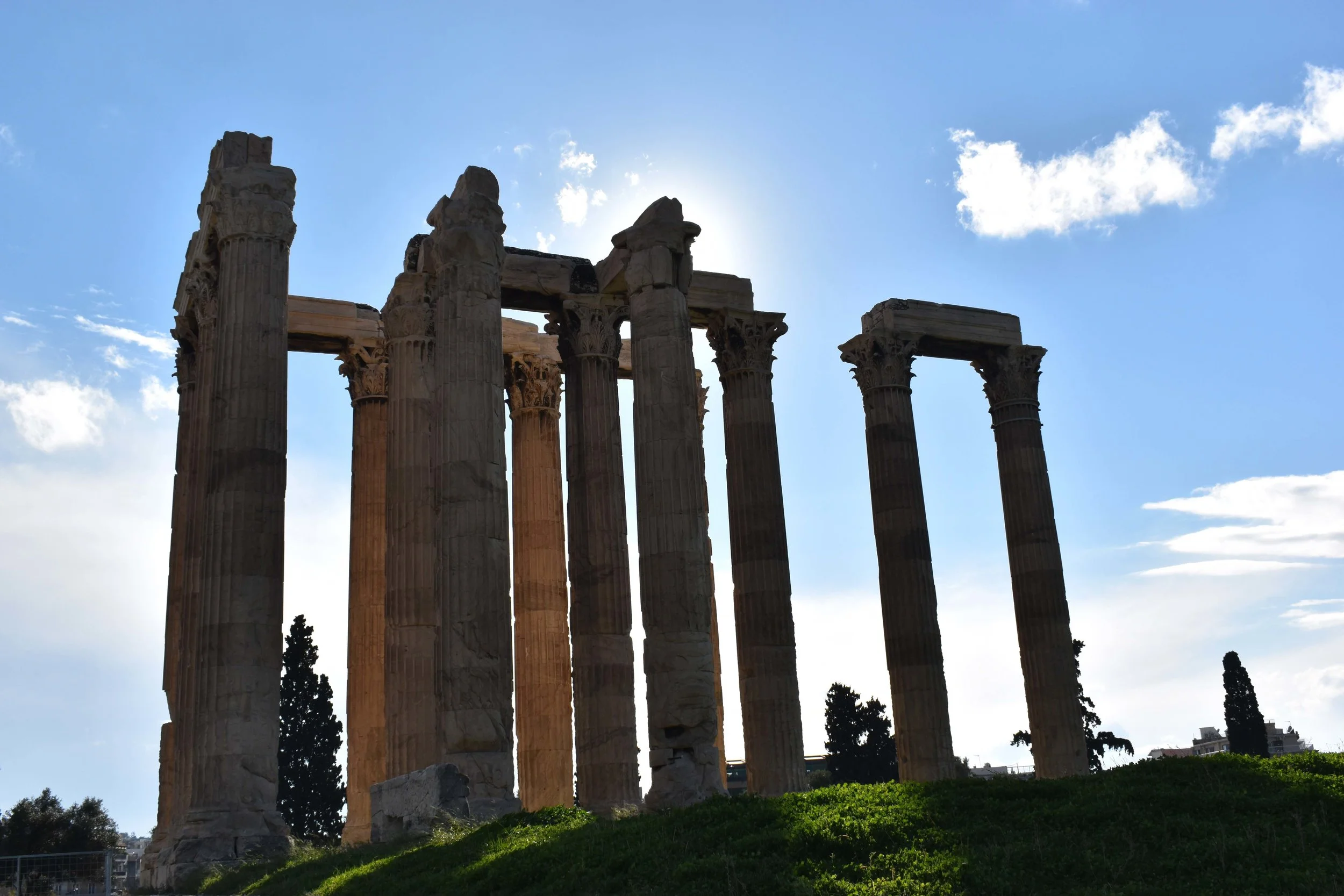  The temple of Olympian Zeus 