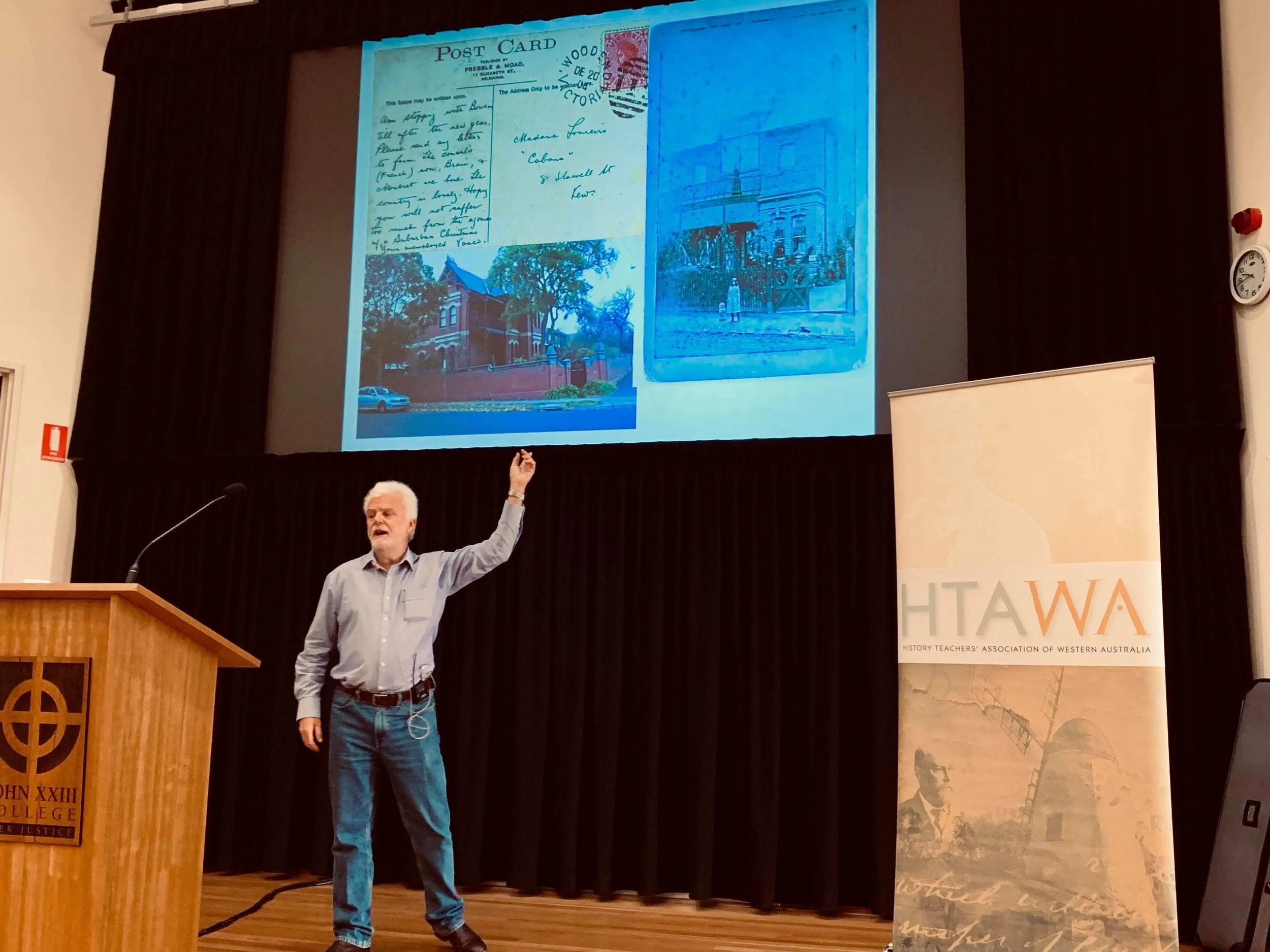  Dr Paul Kiem delivers his keynote address, 30 March 2019. Images courtesy of Vanessa Kirkham 