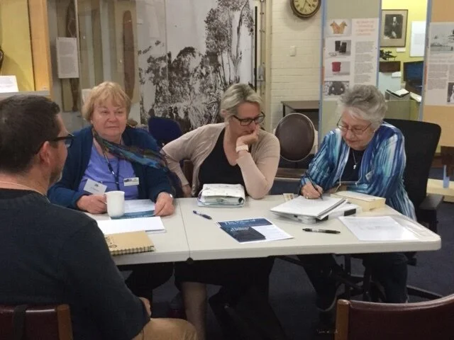 Bruce Baskerville, Jill Paterson, Vanessa Kirkham, Pamela Statham-Drew. Photo Nick Drew