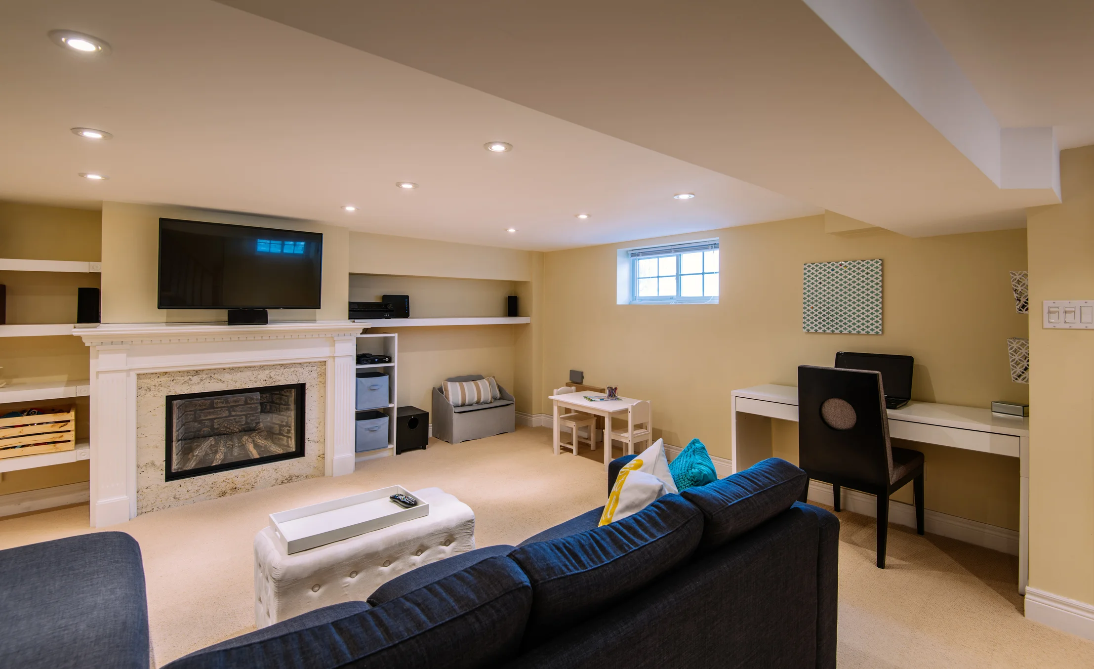 Finished basements and legal suites