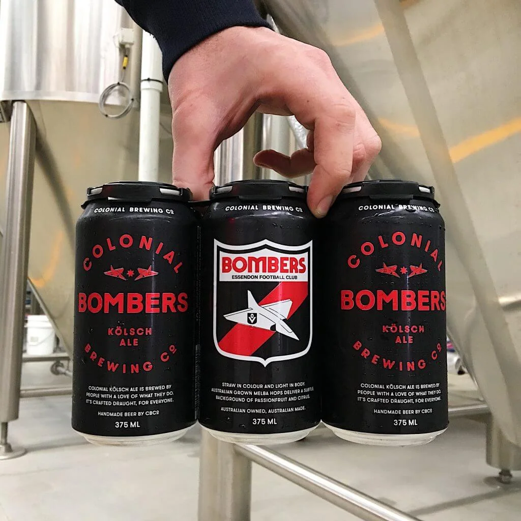 Colonial Brewing Bombers Tinnies