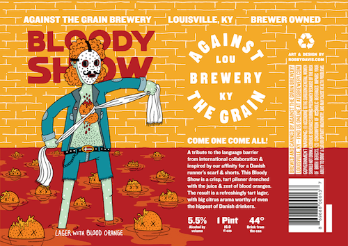 *Very Limited* Bloody Show Blood Orange Pilsner
