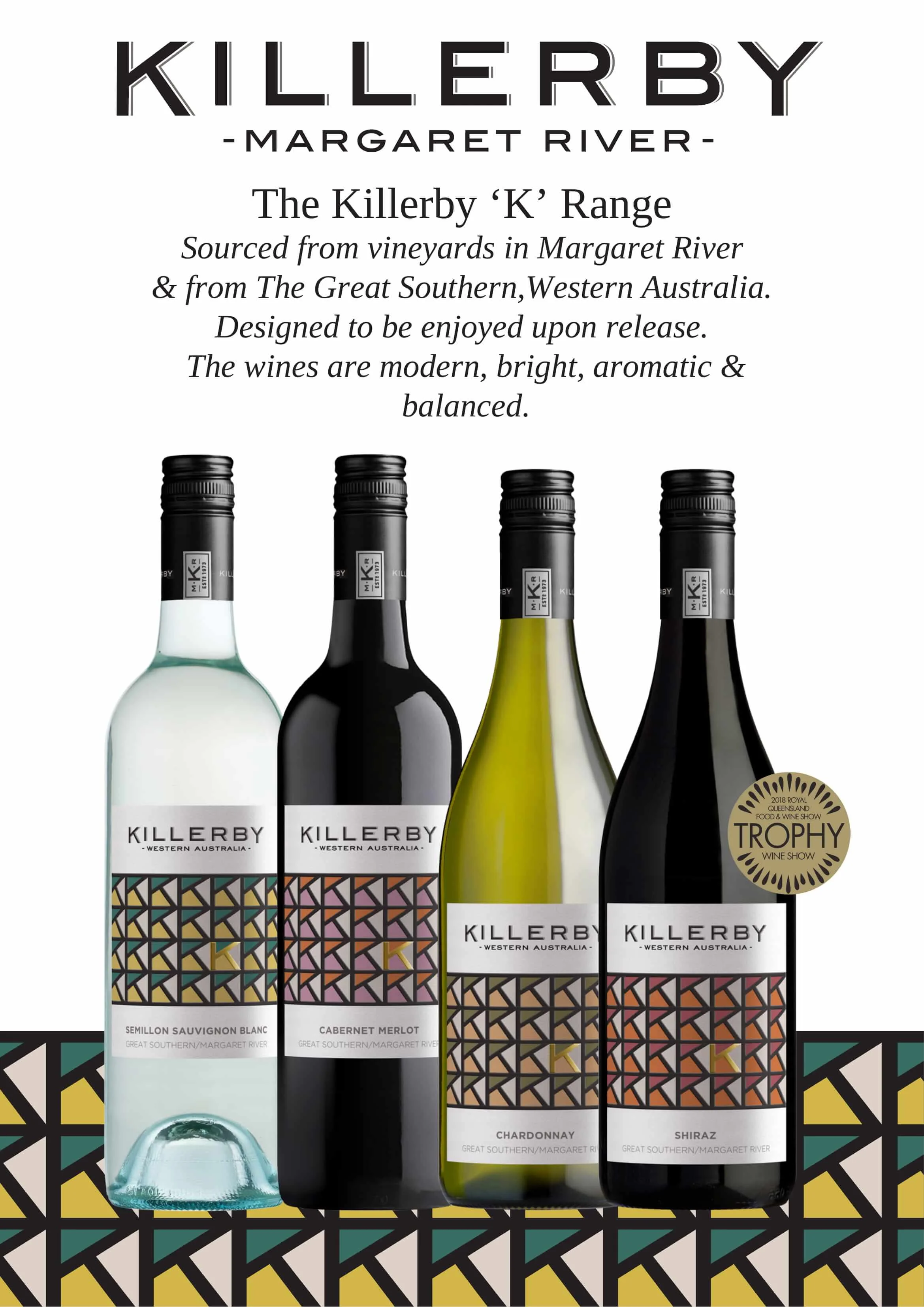 Killerby Wines K Range