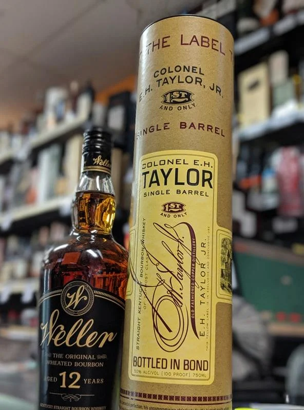 Buffalo Trace  Colonel E.H Taylor Single Barrel  + W.L Weller 12 YO