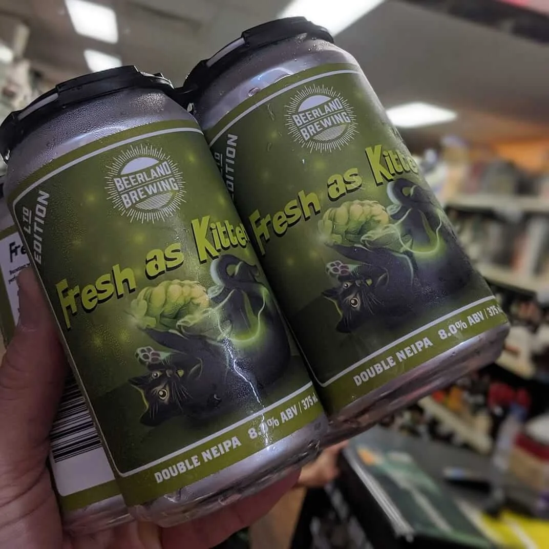 Beerland Brewing Fresh As Kittens Double NEIPA (8%)