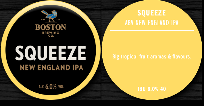 Boston Brewing SQUEEZE New England IPA