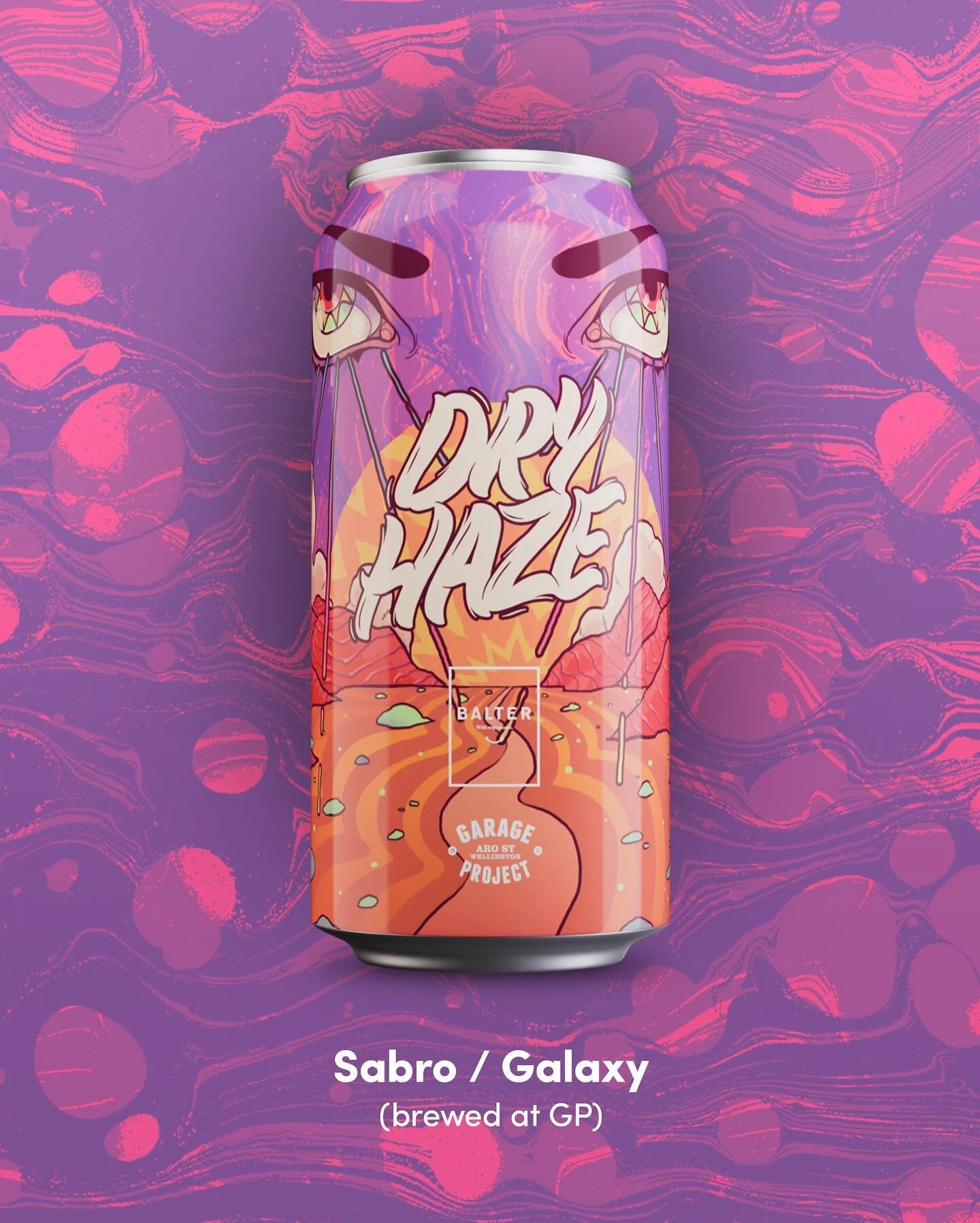 Balter x Garage Project Dry Hazy IPA colab