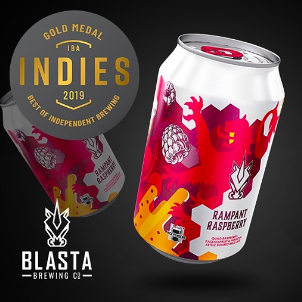 Blasta Brewing Rampant Raspberry 