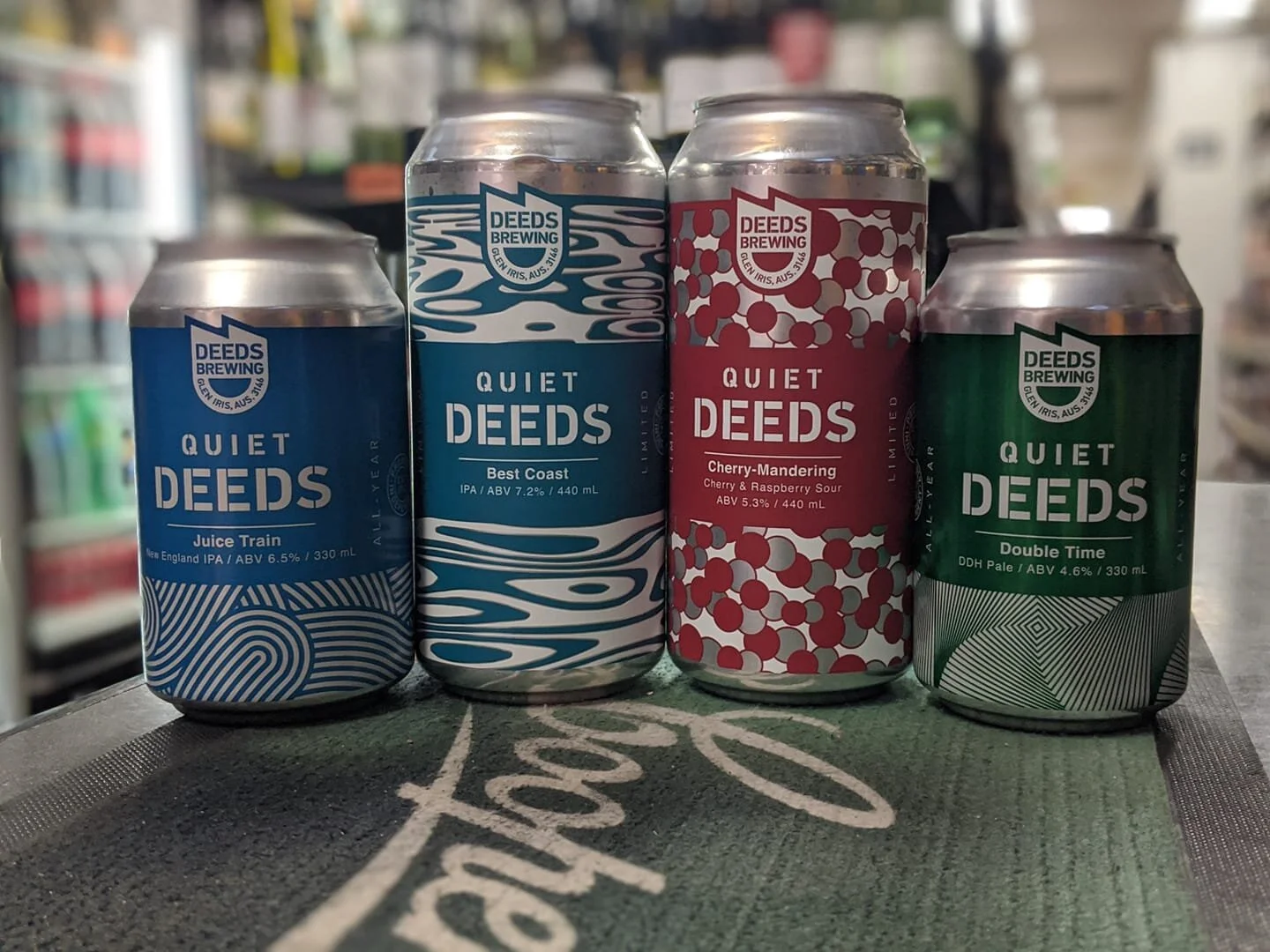 New Beers &amp; Restocks from Quiet Deeds 