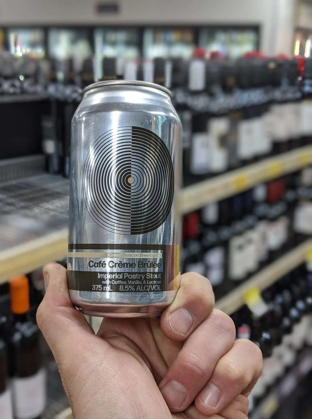 Green Beacon: Imperial Creme Brulee Imperial Pastry Stout 8.5%