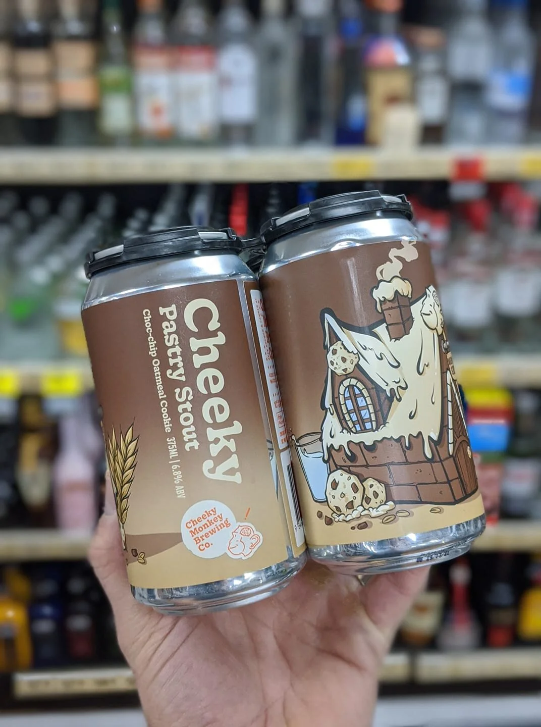 Cheeky Monkey - Choc chip Oatmeal Cookie Pastry Stout 6.8%