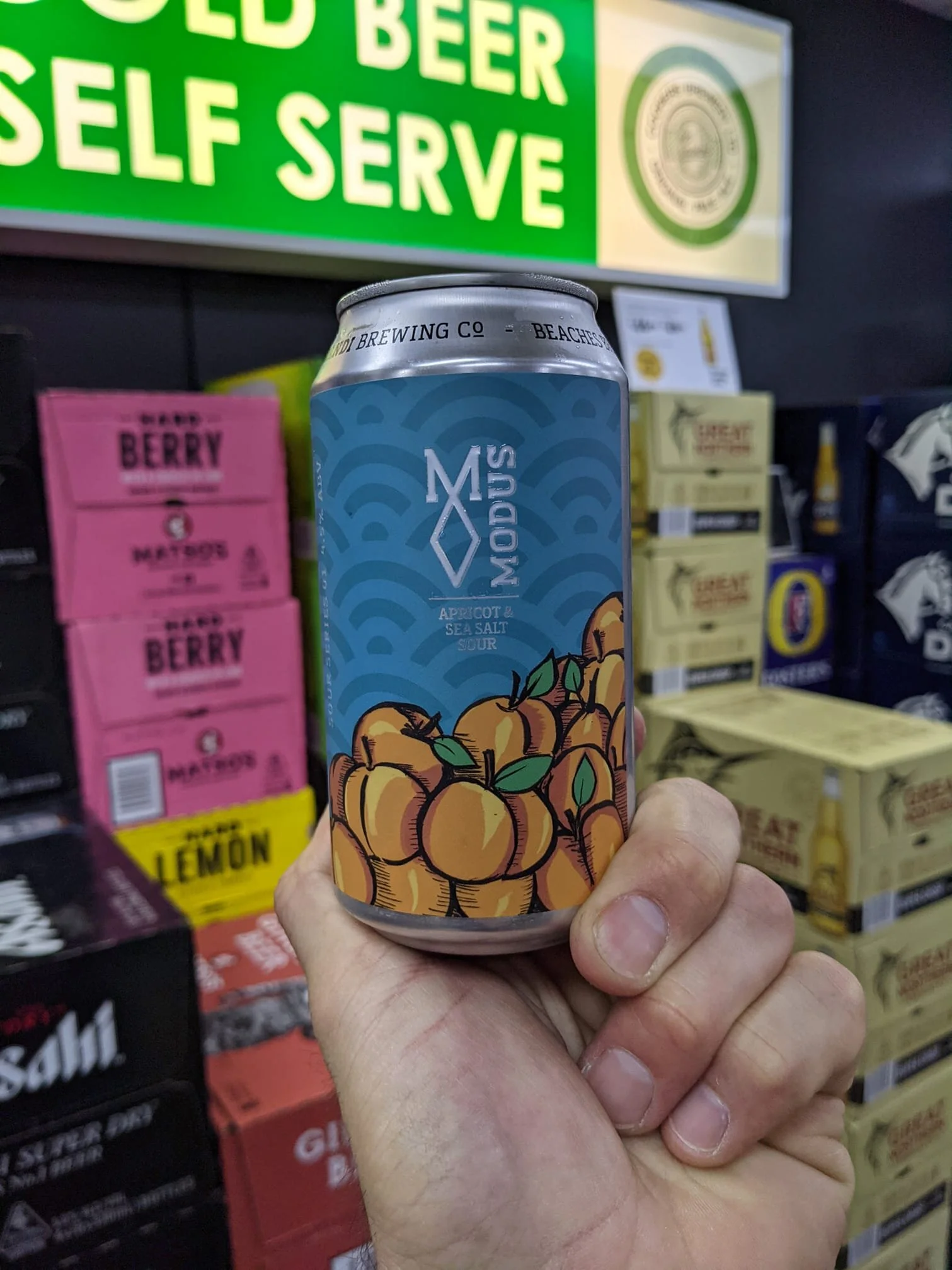 Modus Operandi - Apricot &amp; Sea Salt Sour 4.5%