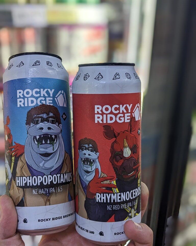 How good are these new cans from Rocky Ridge!!!! 

Hops and comedy from across the ditch!!