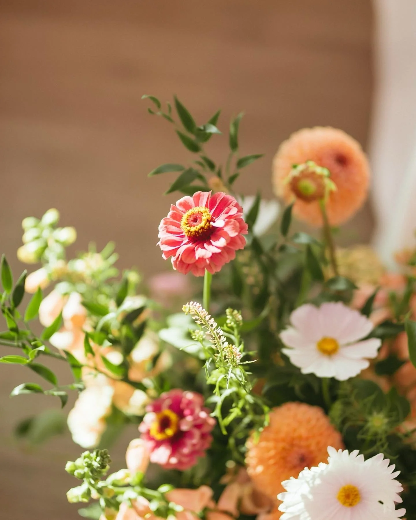 Bright Springy Wedding Arrangement