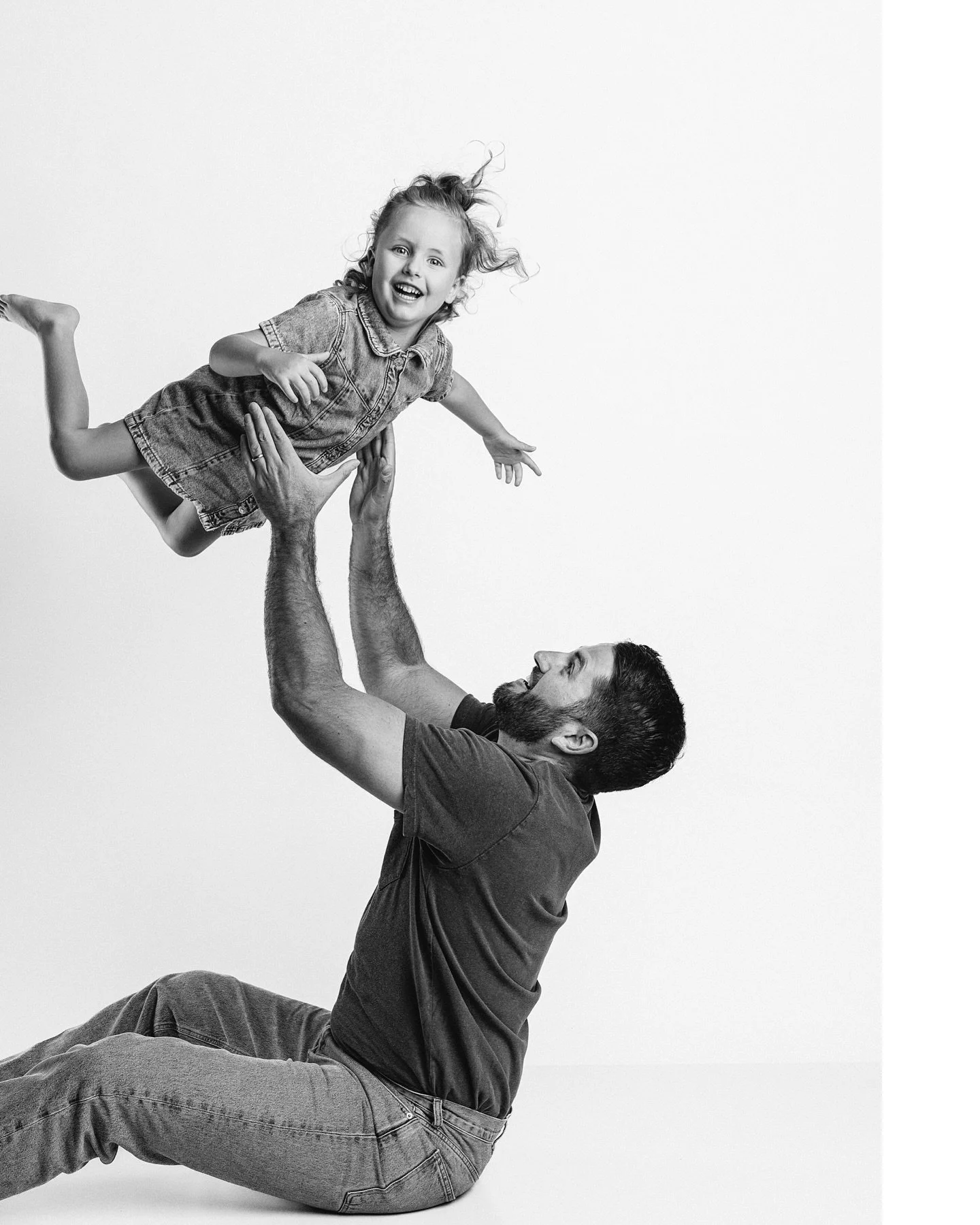 Everyone talks about mommy &amp; me, but daddy &amp; me deserves the spotlight too. The bond, the giggles, the everyday joy they share is just priceless.