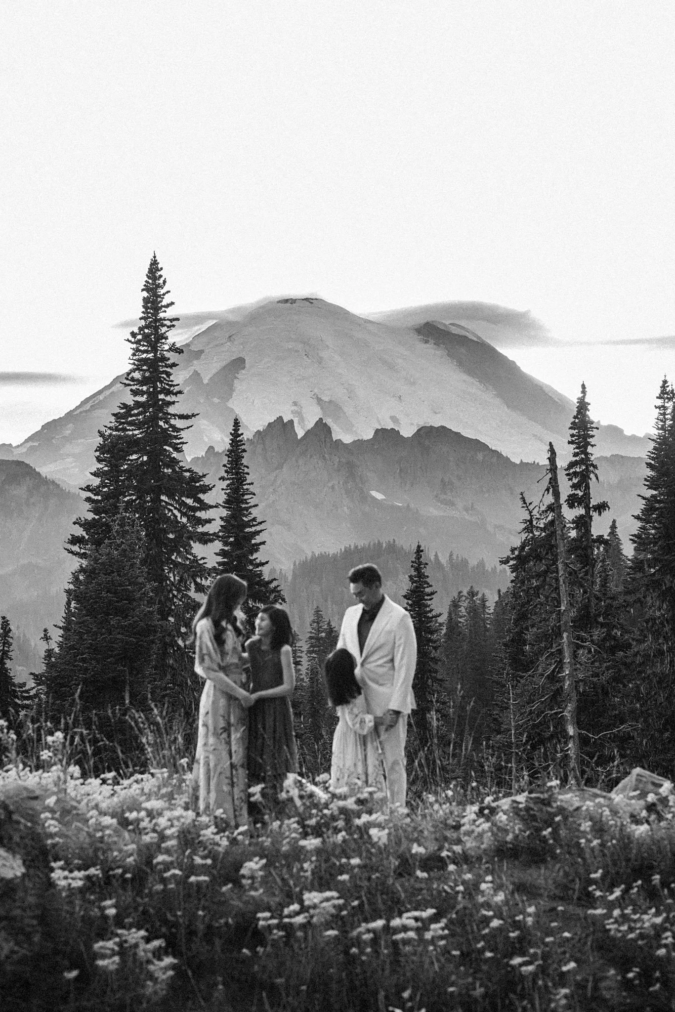 Mount Rainier family session