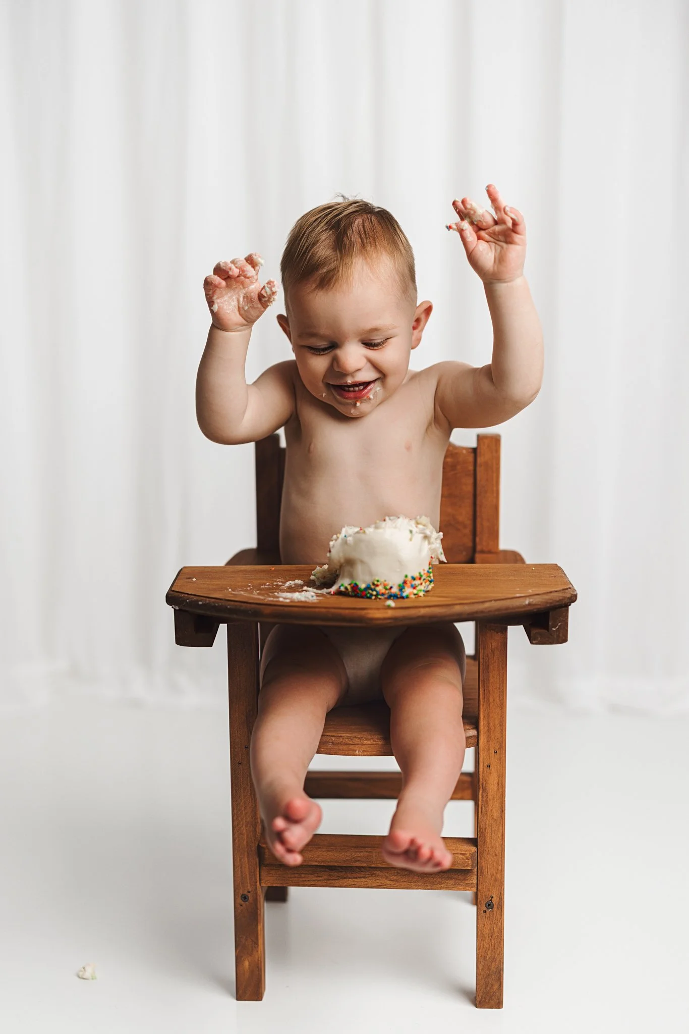 Seattle cake smash photographer