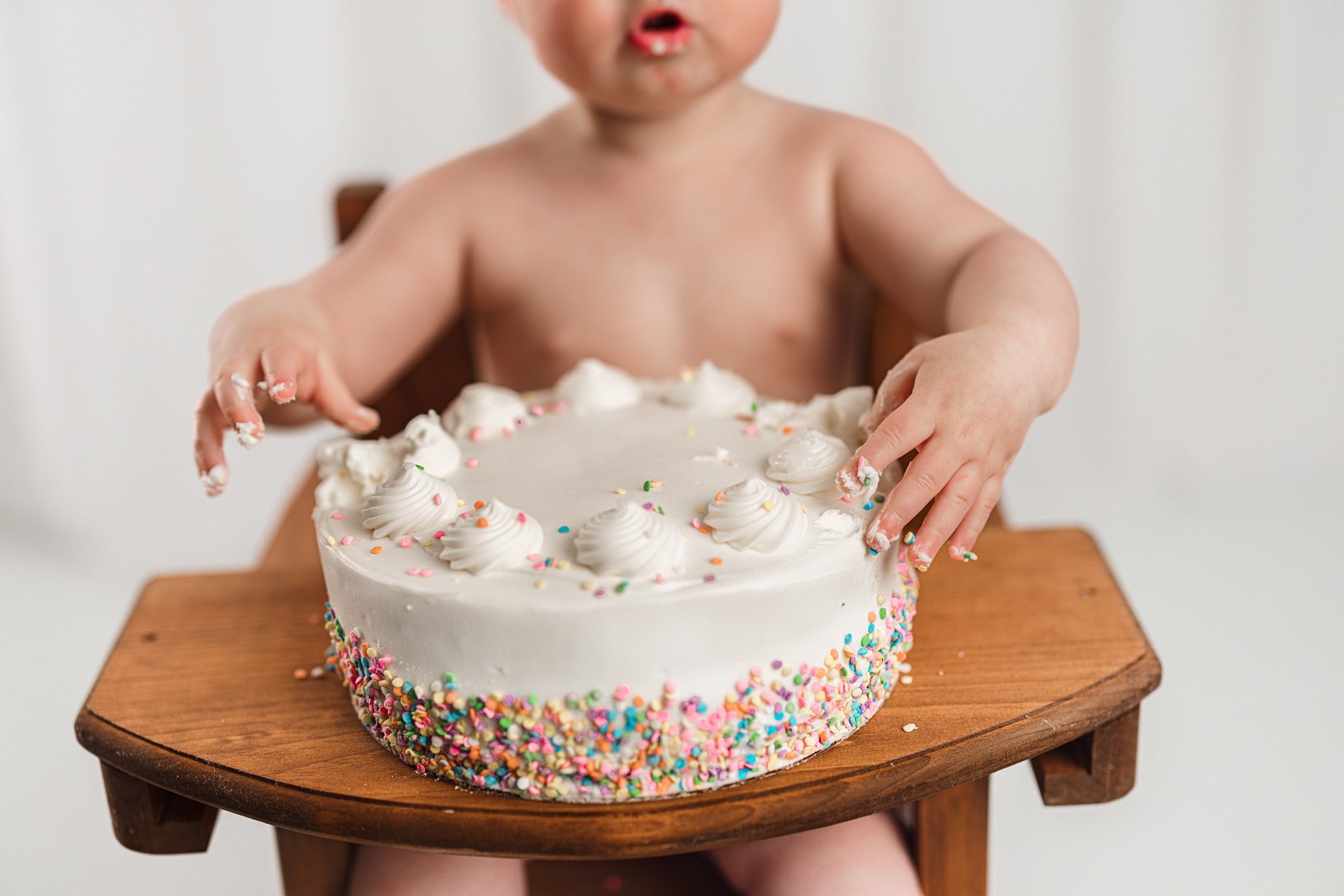 First Birthday Cake Smash Details | Seattle Milestone Photographer