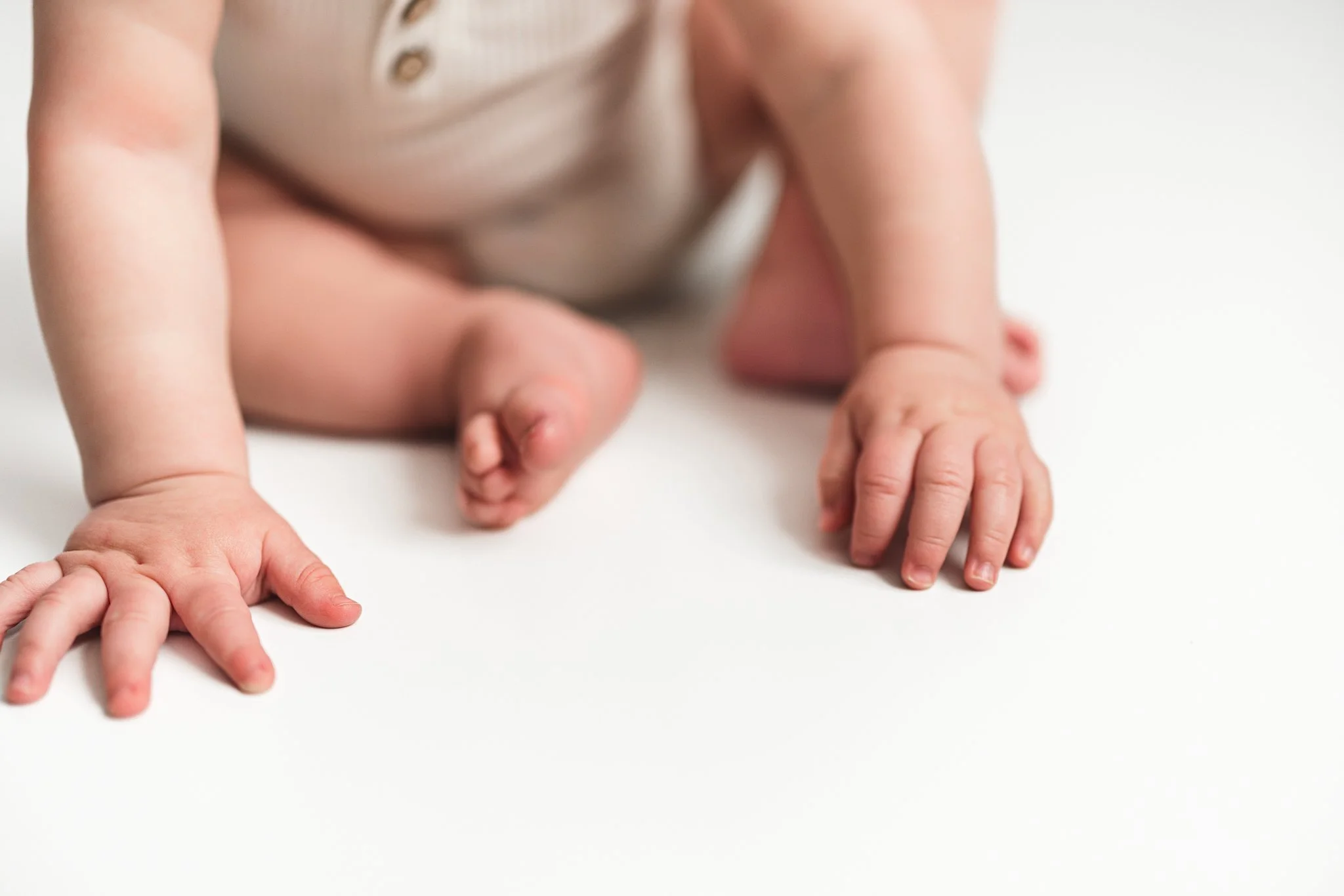 Baby Detail Portrait | Seattle, Bellevue, Everett & Olympia Milestone Photographer