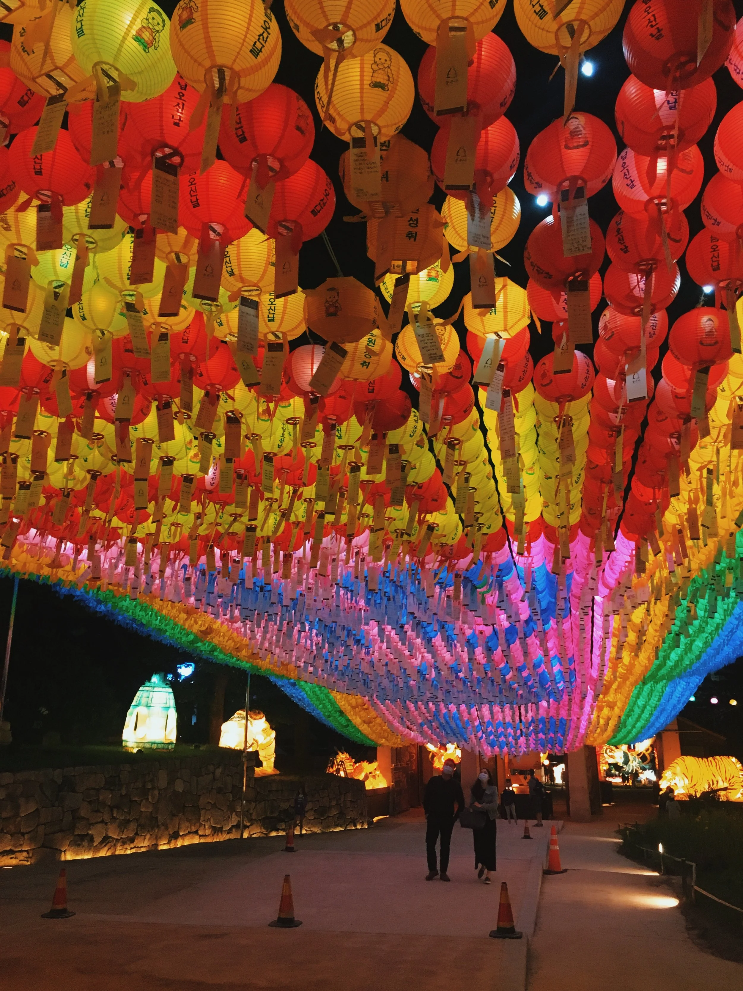 Celebrating Buddha's Birthday at Bongeunsa Temple, Seoul