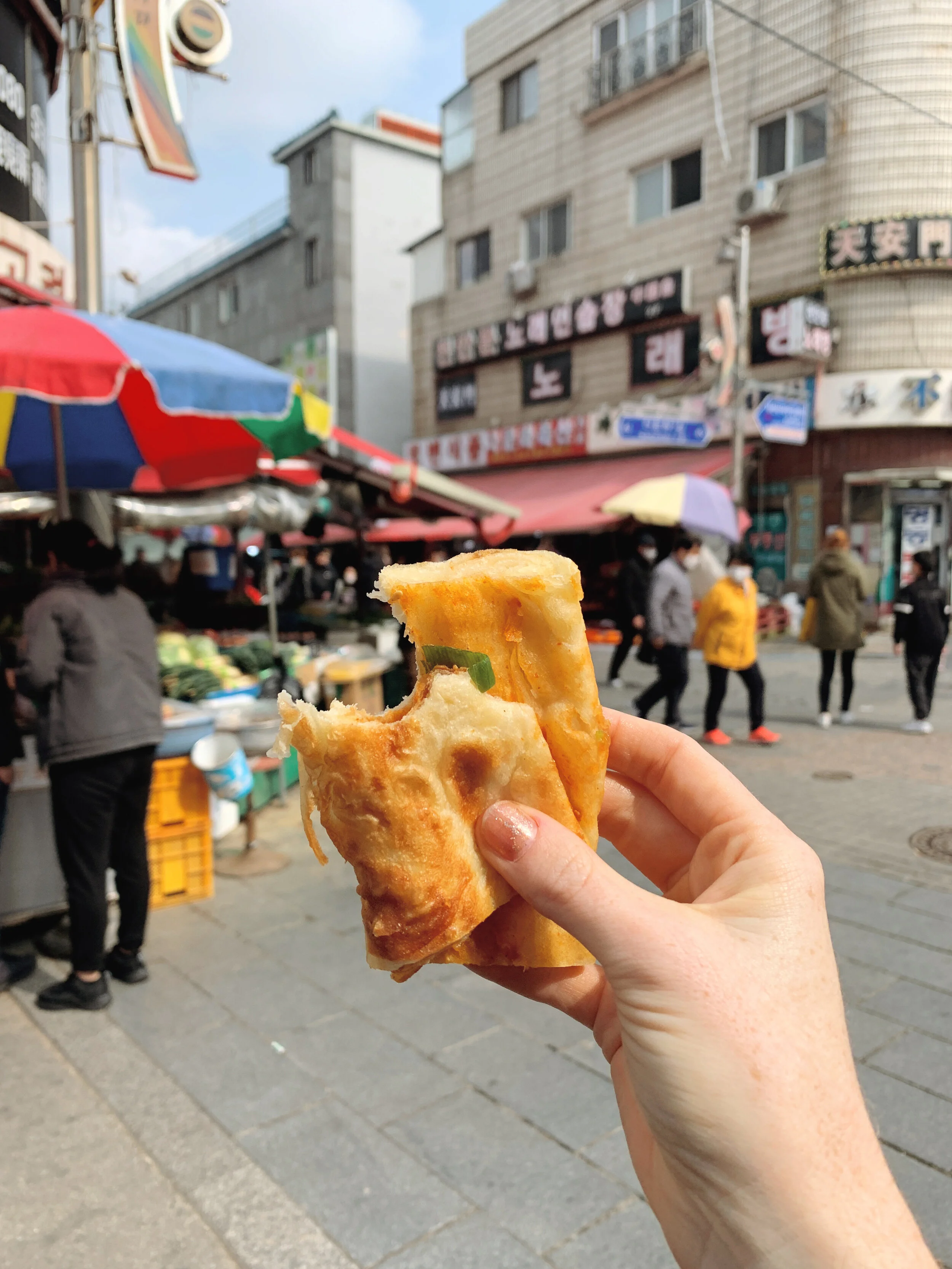 Ansan's Multicultural Food Market Outside of Seoul 