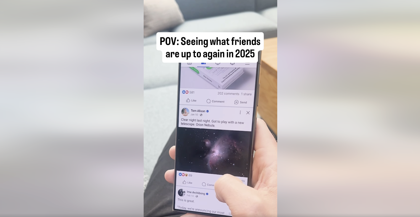 Mark Zuckerberg launches Friends tab