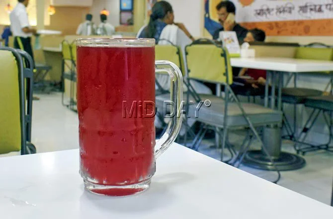 Kokum sharbat. Pic/Ashish Raje