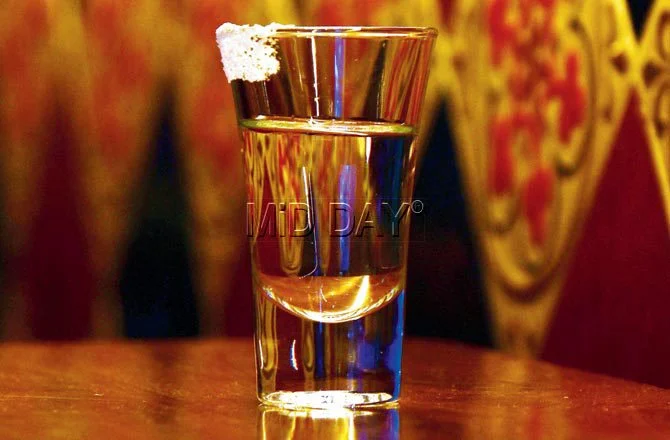 Tequila shot. Pic/Suresh Karkera