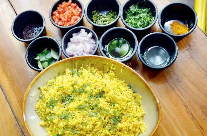 Cous cous upma. Pic/Datta Kumbhar