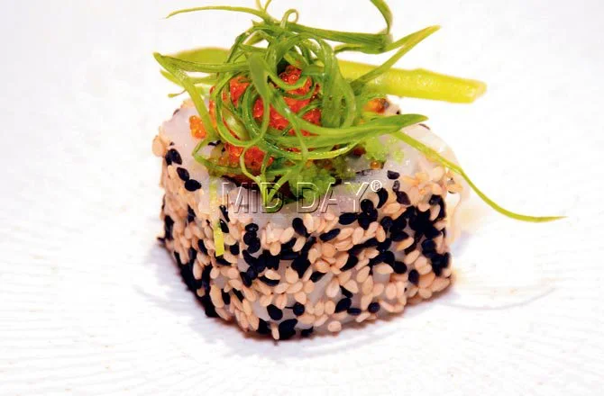 Tuna roll. Pic/Satej Shinde