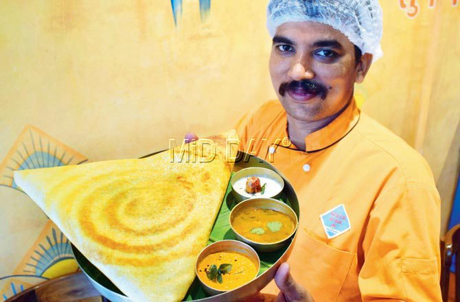 Parboiled dosa. Pic/Ashish Raje