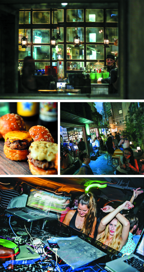 END GAME: Ted’s Lookout in Wan Chai is a classy spot to start the weekend’s festivities.