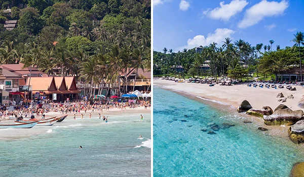 Koh Phangan vs Koh Samui. Where would you stay?