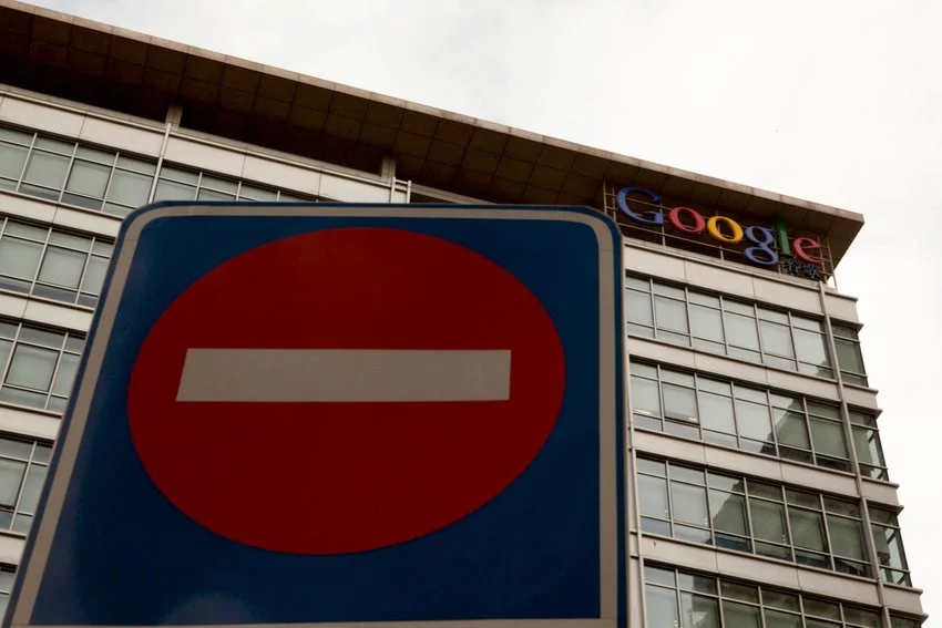 China vs Google © ADAM DEAN/BLOOMBERG VIA GETTY IMAGES