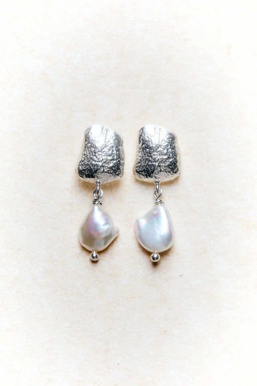 Pendientes TAMARINDO con perlas
