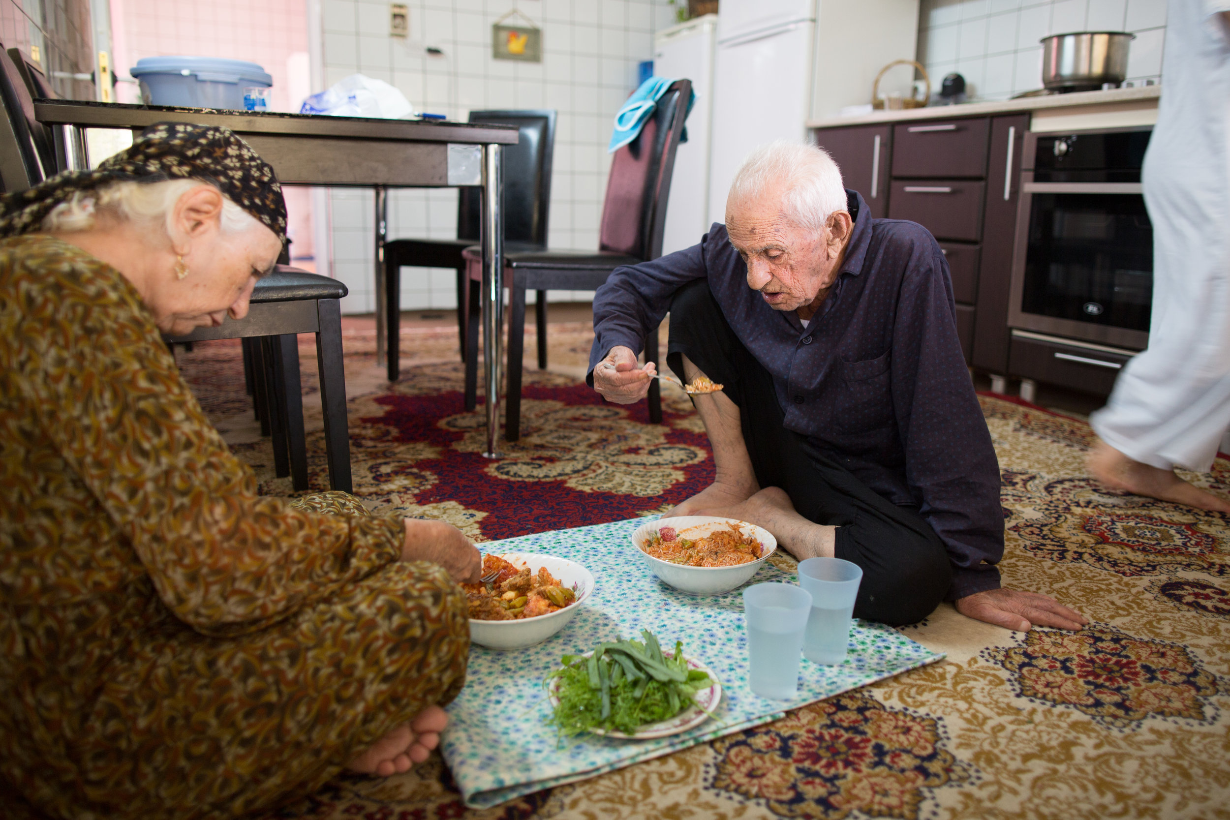 Ermina and Mohamed Siti. Duhok. Northern Iraq. Kurdistan