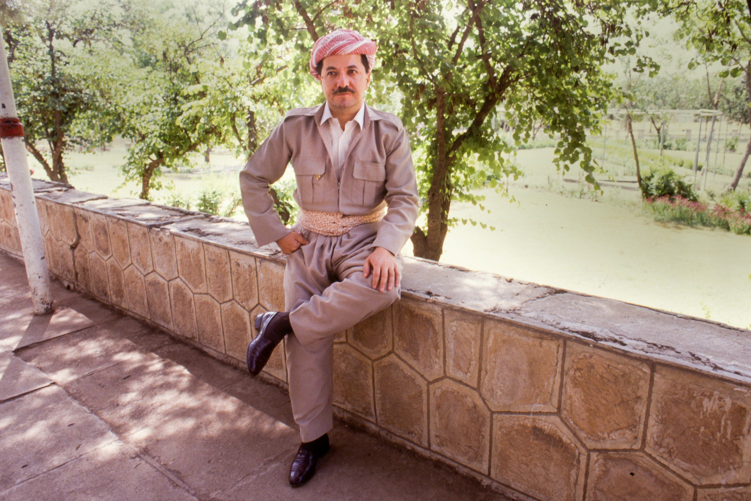 President Massoud Barzani. Northern Iraq. Kurdistan