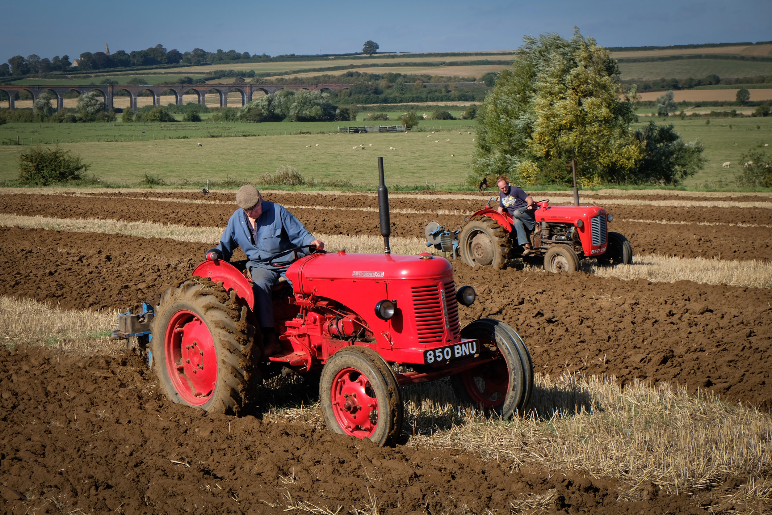 Ploughing match. Harringworth